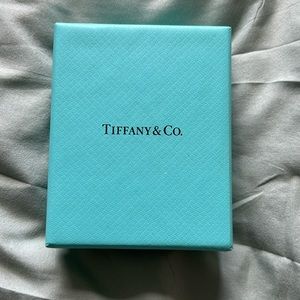 Tiffany pink double heart necklace